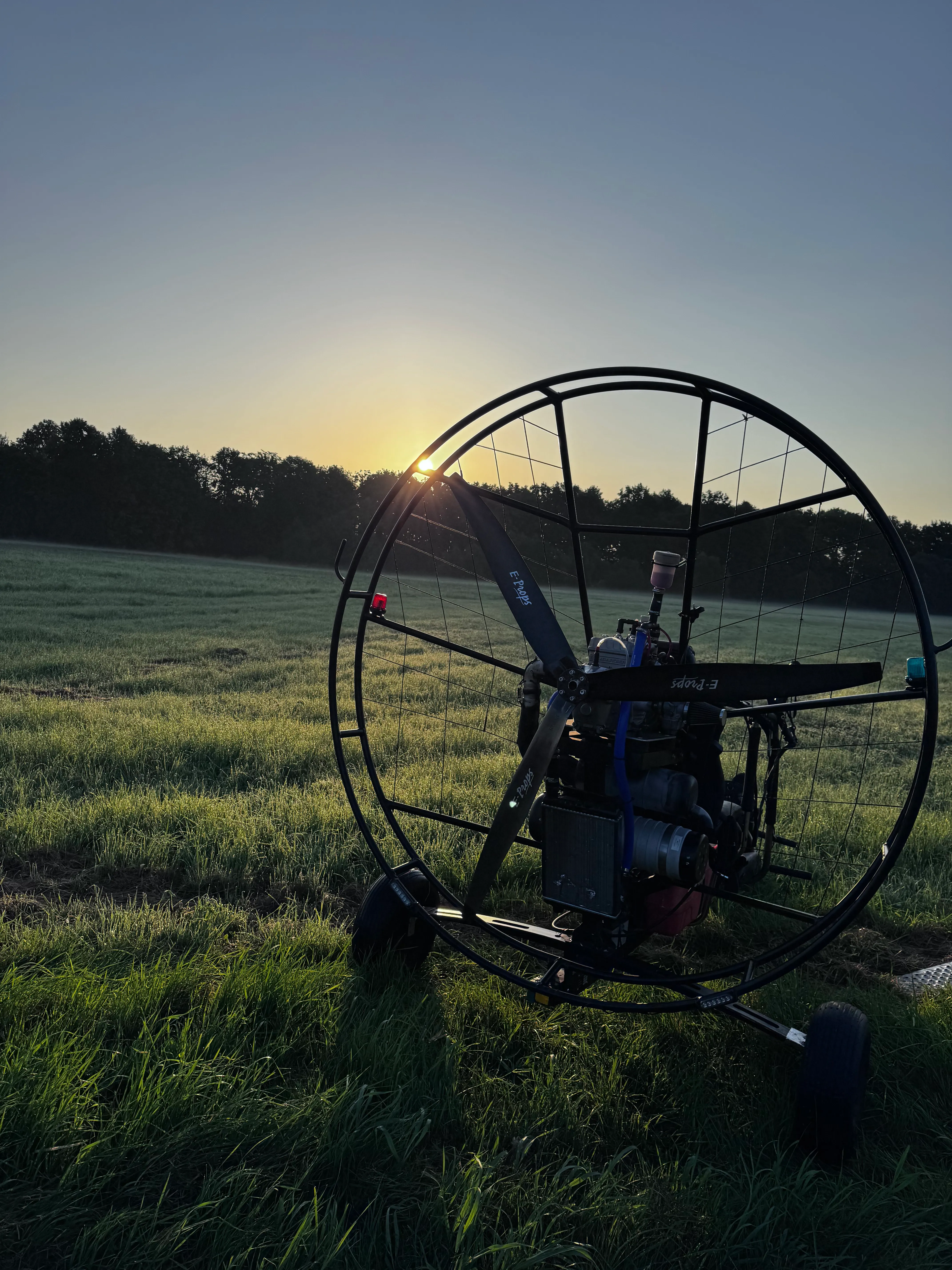 Lot tandemowy paralotnią