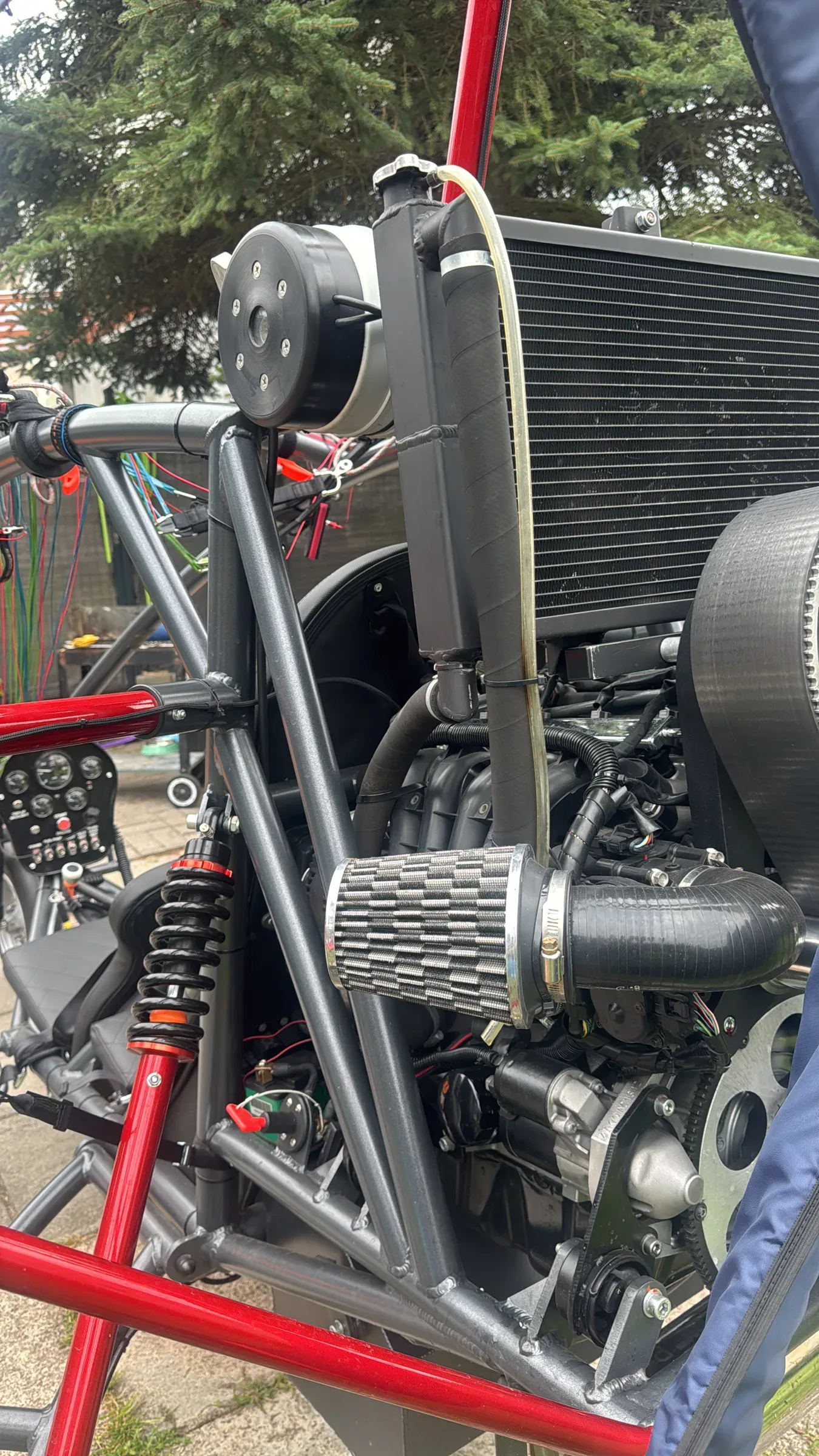 Lot widokowy motoparalotnią nad Zgorzelcem