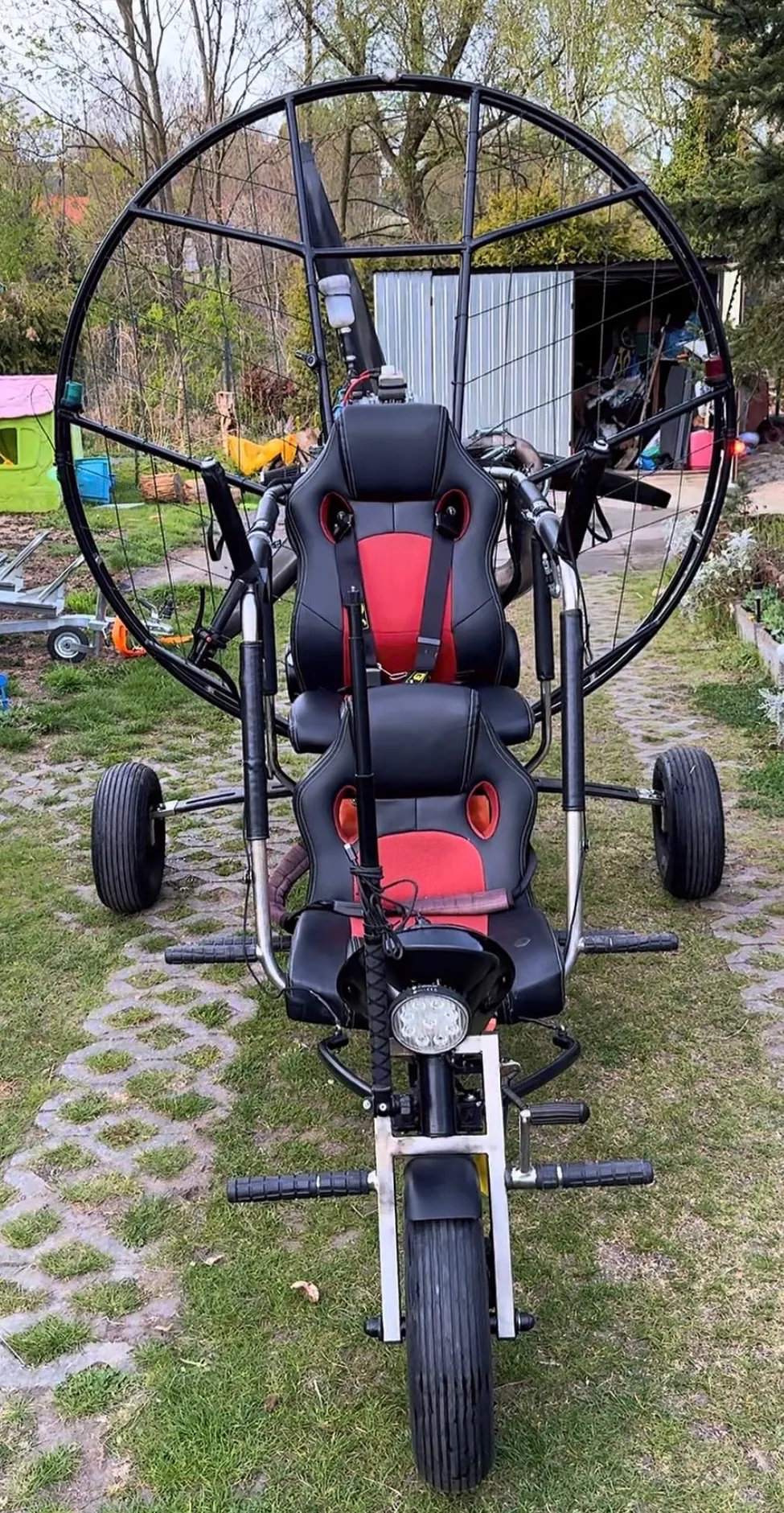 Lot widokowy motoparalotnią nad Zgorzelcem